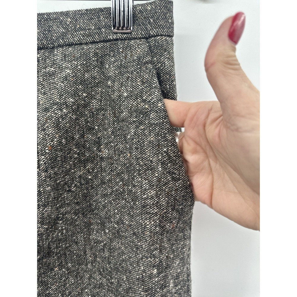 VTG Apostrophe Tweed Wool Blend Straight Leg Pants SZ 12 Classic Career JJ09 - Picture 3 of 12